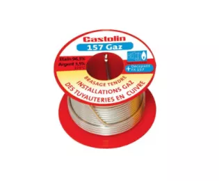 Bobine de brasure étain argent | CASTOLIN