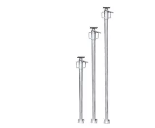 Étais de maçon galvanisés – 50–80 / 80–130 / 160–290 cm