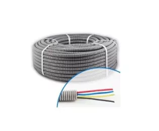 Gaine ICTA Préfilée  20 mm 3x2.5 + 1x1.5 - R/B/VJ+N Couronne 100 m