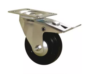 Roulette de manutention avec platine pivotante à frein | Portroll/Manuroll | NORAIL