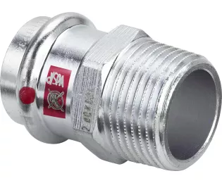 Raccord droit fileté | FM | Electrozingue | VIEGA