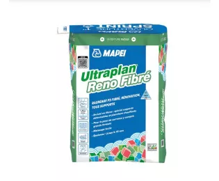Ragréage de sol autolissant fibré P3, rénovation, tous supports | Ultraplan reno fibré | Mapei