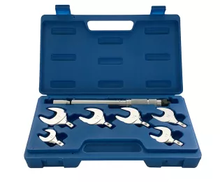 Coffret clé plate dynamométrique avec 6 têtes| Teddington