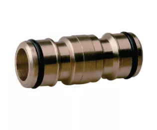 Accoupleur double mâle | Laiton | Techn'o