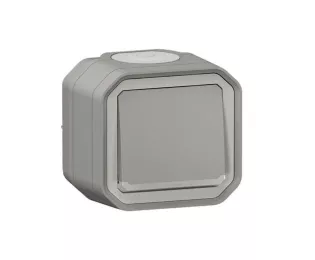 Interrupteur ou va-et-vient témoin avec voyant étanche | Plexo 10AX 250V IP55 IK08 | Legrand