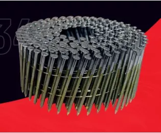 Pointes annelées GALVA en rouleaux 16° Alsafix