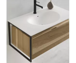 Ensemble meuble et vasque FARGO | 80 cm | O'Design by Ottofond