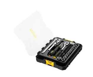 Coffret de douilles | Stakbox M 1/4" | Jeu de 48 pièces | STANLEY