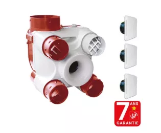 Vmc simple flux autoréglable | Deco DHU | Unelvent