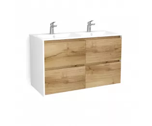 Meuble  BIRDIE | 100 cm | Double vasque | Oze by Ottofond