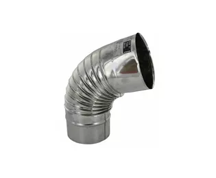 Coude plissé pour raccordement | Hexadécimal 72° | Ten