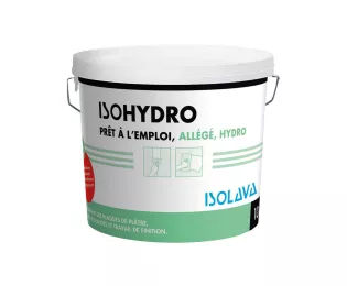Enduit allégé hydofuge | ISOHYDRO | Prêt à l'emploi | Isolava