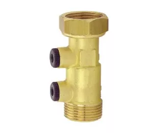 Clapet antipollution MF 3/4 écrou 2 purges 78mm