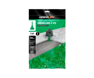 Croisillons autonivelants en I | 4 mm | Pavilift (sachet de 250)