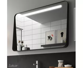 Miroir rectangulaire avec bandeau de couleur | Apolo | SALGAR