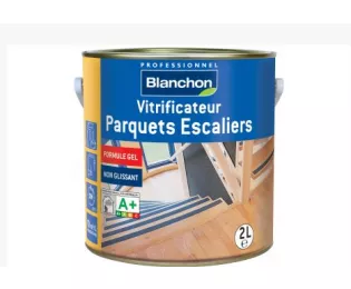 Vitrificateur Parquet gélifié spécial Escaliers mat Blanchon 2L