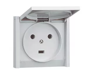 Plexo complet encastré avec prise de courant étanche | 2P+T 20A | Legrand