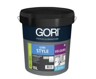 Peinture velours en phase aqueuse pour murs et plafonds | Goristyle | Gori