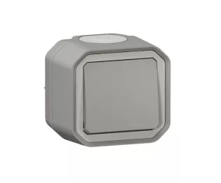 Poussoir NO étanche | Plexo 10A IP55 IK08 | Legrand