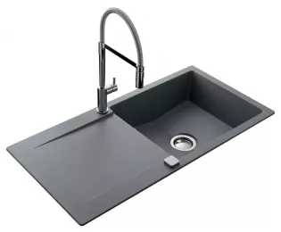 Evier en Cristalite | Epure EV28011 100cm | JS AQUATOP