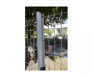 Poteau Axor | plastifié gris 7016 | Dirickx