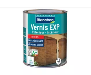 Vernis incolore EXP Intérieur/Extérieur bois Blanchon 1L