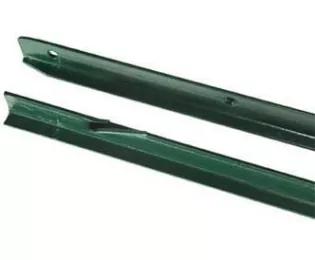 Jambe de force L pour grillage | plastifiée vert | Dirickx