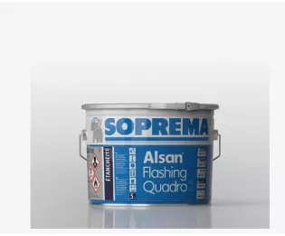 Alsan Flashing Quadro | Résine polyuréthane | Soprema