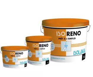 Enduit pâte de réparation réno | ISORENO | Prêt à l'emploi | Isolava