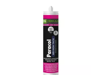 Mastic colle de montage sans solvant | Paracol WB High Tack | DL Chemicals