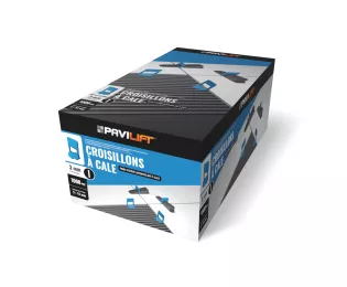 Croisillons autonivelants à cale en I 3 mm | Pavilift (carton de 1000)