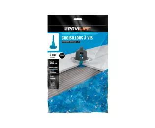 Croisillons autonivelants en T | 3 mm | Pavilift