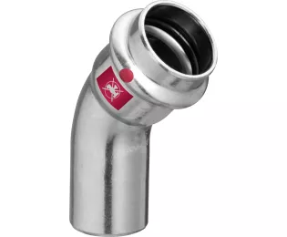 Coude 45° | MF | Prestabo | Electrozingue |  VIEGA