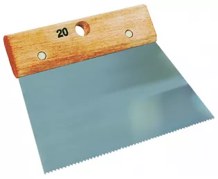 Spatule à colle 3X3 | Dents carrées | Taliaplast