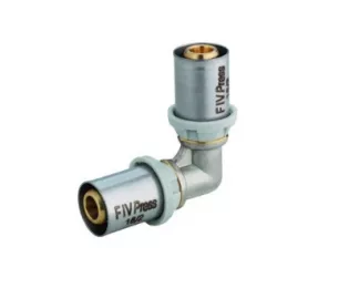 Coude 90° multicouche | à sertir égal | Emmeti