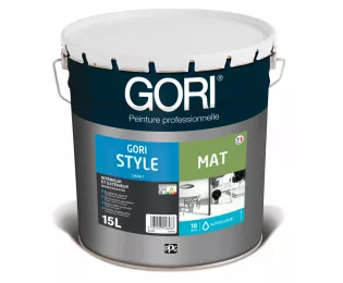 Peinture mate acrylique pour murs et plafonds | Goristyle | GORI