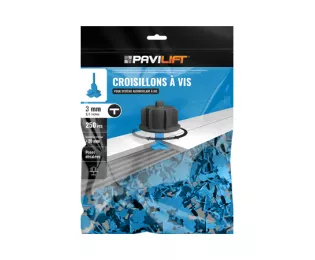 Croisillons autonivelants en T | 3 mm | Pavilift