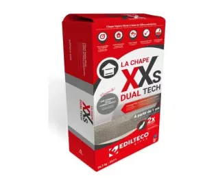 Chape légère fibrée XXs® Dual Tech – EDILTECO – Sac 26,5 kg / 23 L