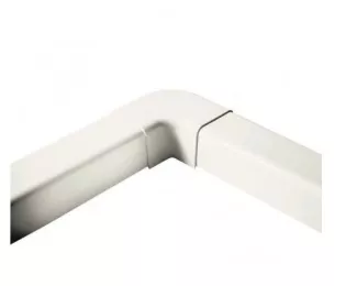 Coude plat 90° | Accessoire Artiplast | Pour goulotte climatisation