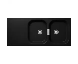 Evier en Cristadur | Wimbledon EVC8921 116 cm | JS AQUATOP