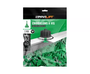 Croisillons autonivelants en T | 4 mm | Pavilift