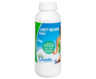 Nettoyant ligne d'eau de piscine | Net bord gel | Ocedis 1 kg