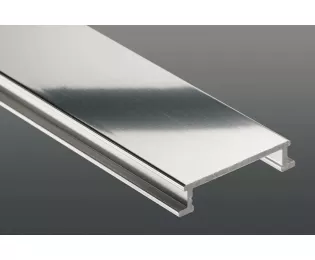 Profilé d'angle RONDEC-ACG en aluminium chromé anodisé brillant SCHLUTER