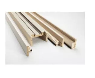 Kit habillage Xpress 1000x2030/95 à 100 mm prépeint blanc Scrigno