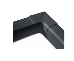 Coude intérieur 90° Noir ARTIPLASTIC