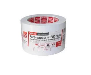 Ruban adhésif PVC pare-vapeur renforcé blanc 3M