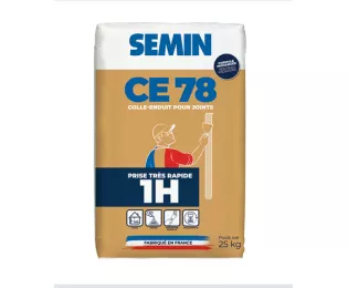Enduit à joint | Prise très rapide 1H  | CE78 | Semin