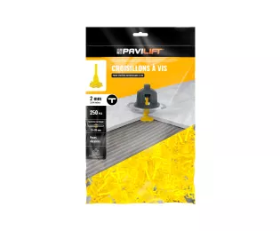 Croisillons autonivelants en T | 2 mm | Pavilift (sachet de 250)