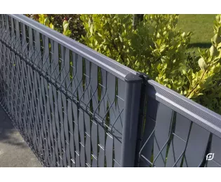 Kit de 45 lamelles d'occultation souples | LIXO+ | Pour panneaux de  clôture | Dirickx