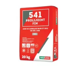 Mortier joint 541 Prolijoint fin - Parexlanko 20kg